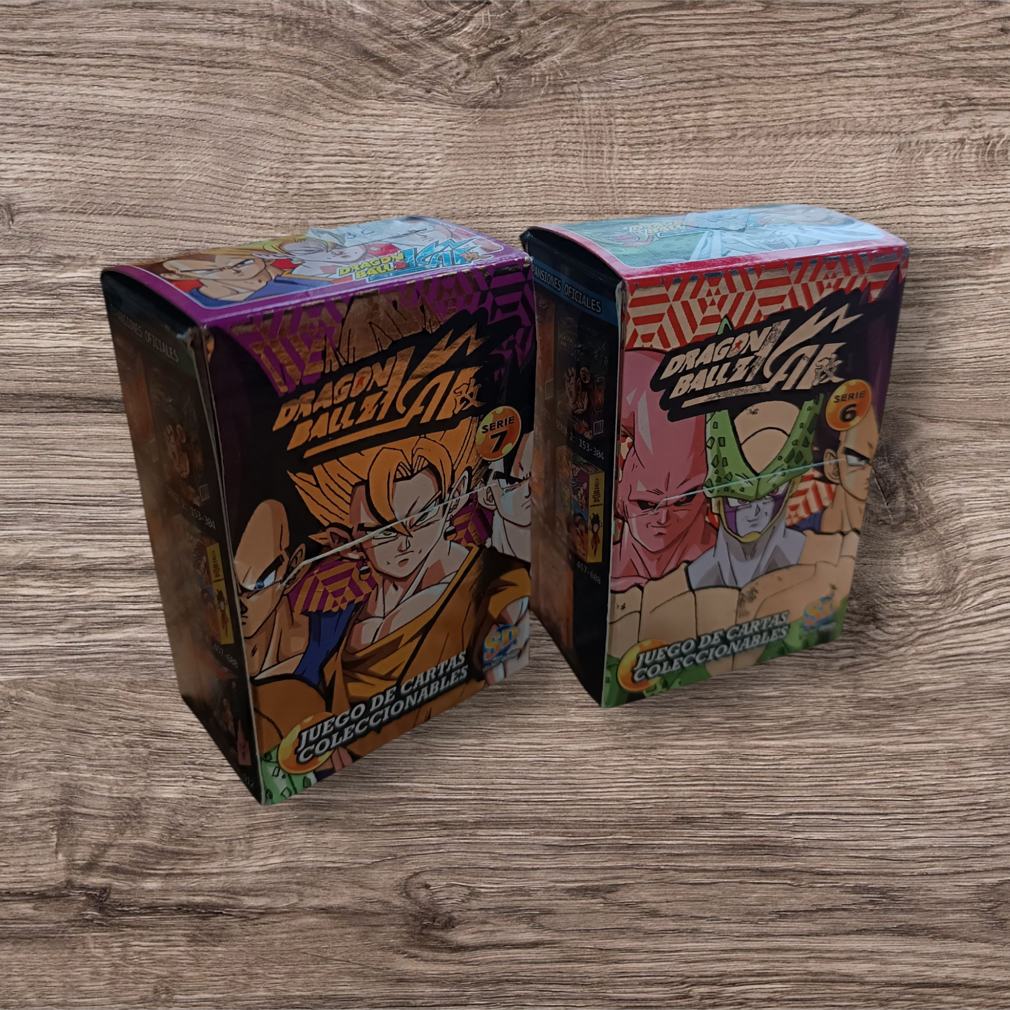 Lote 84 cartas sin repetir Dragon Ball Z series 6 y 7