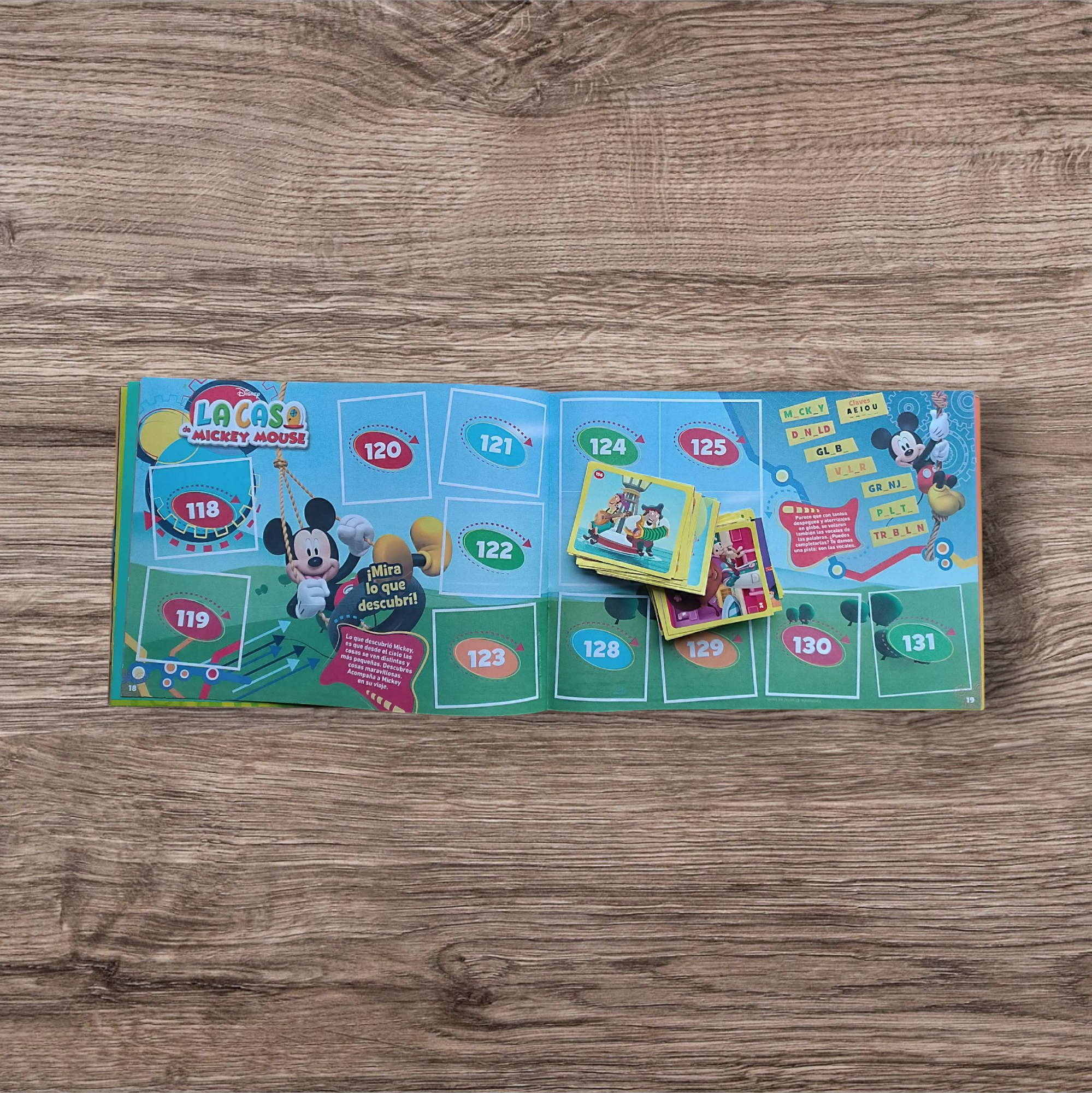 Álbum + 84 figuritas sin repetir Disney Junior