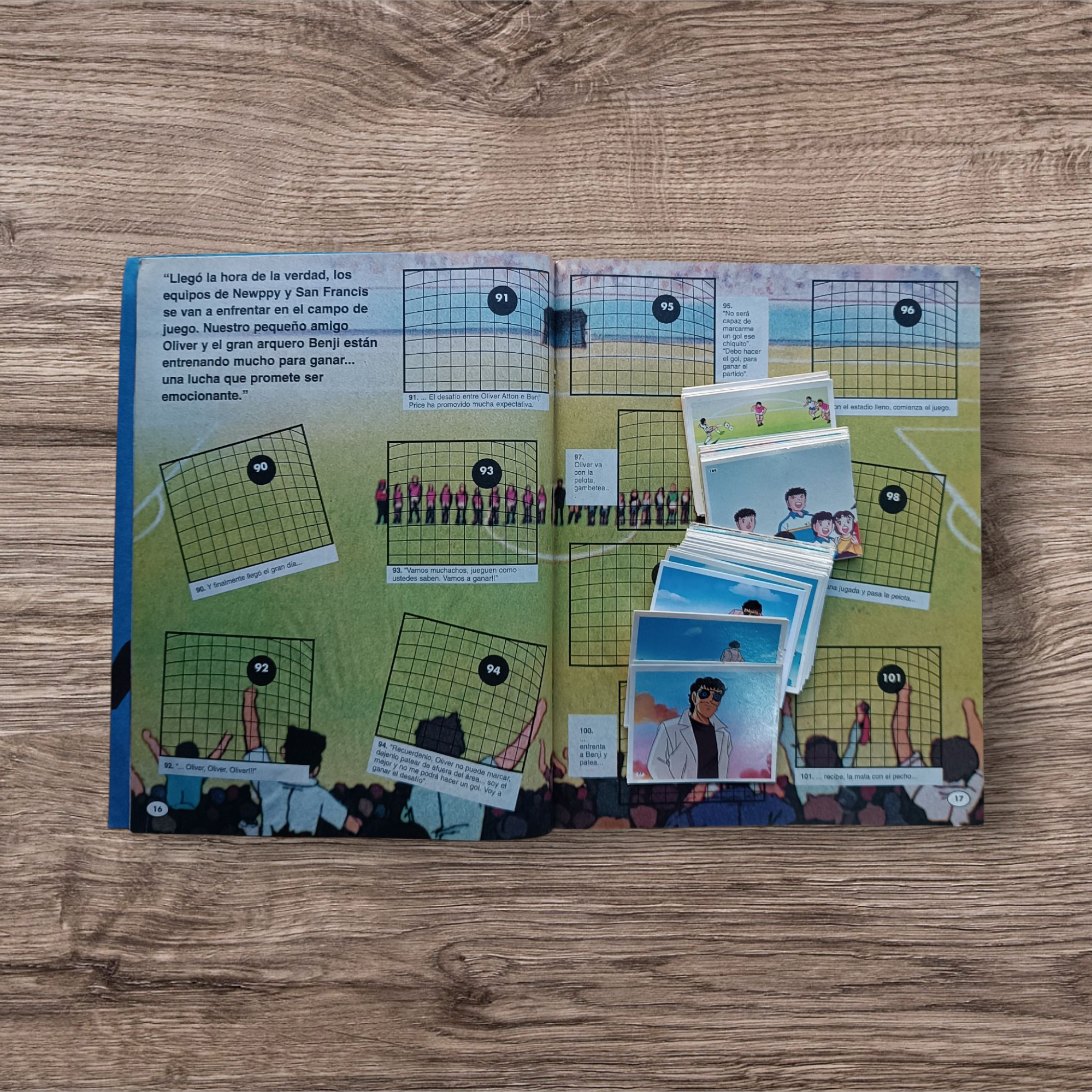 Álbum + 61 figuritas sin repetir Supercampeones