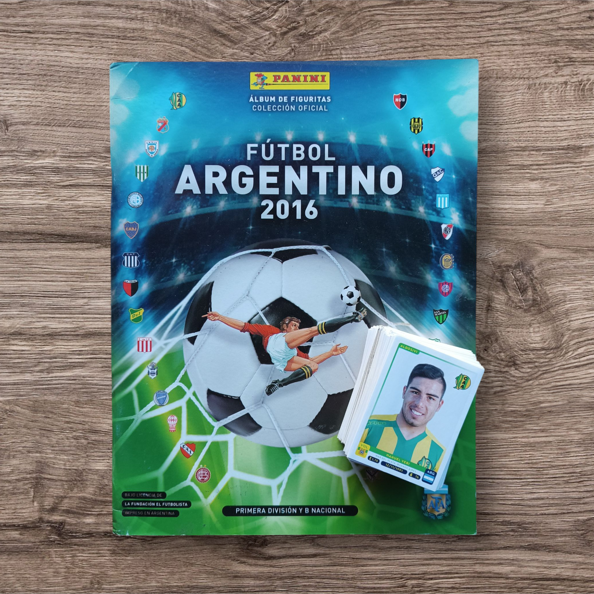Álbum + 202 figuritas sin repetir Fútbol Argentino 2016
