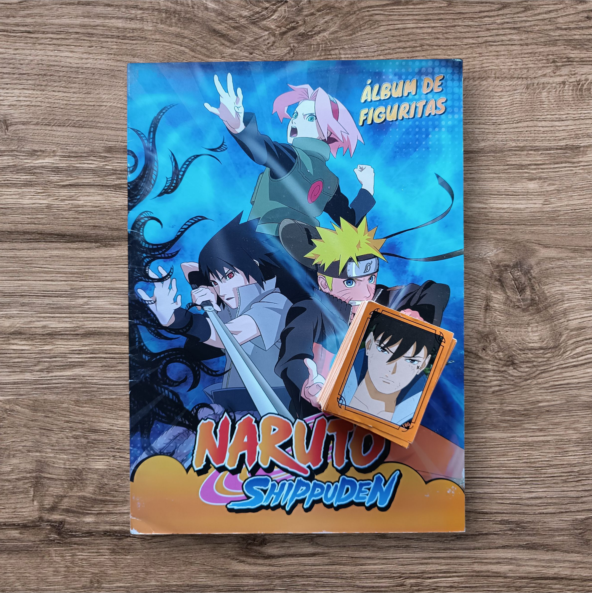 Álbum + 123 figuritas sin repetir Naruto Shippuden
