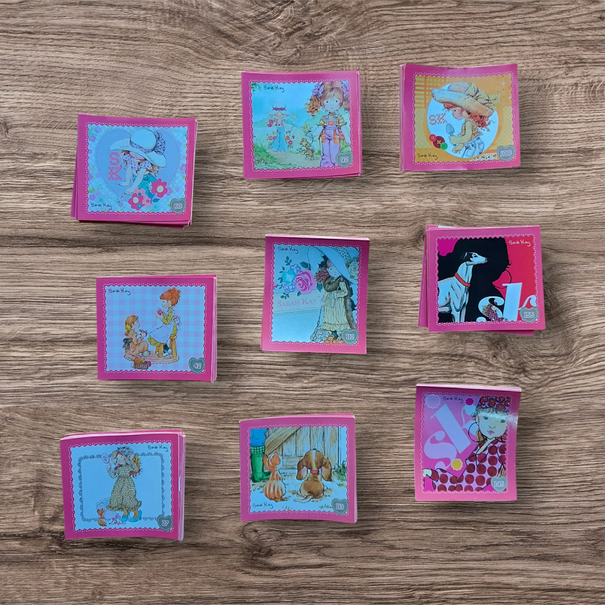 Lote 143 figuritas sin repetir Sarah Kay