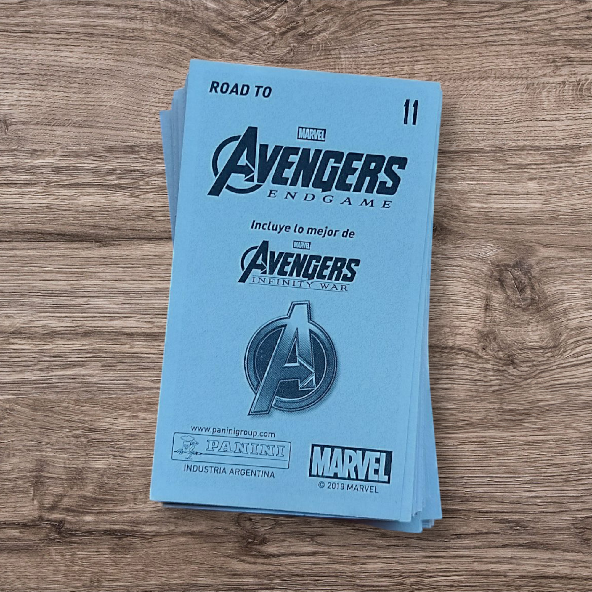 Lote 86 figuritas sin repetir Avengers Endgame