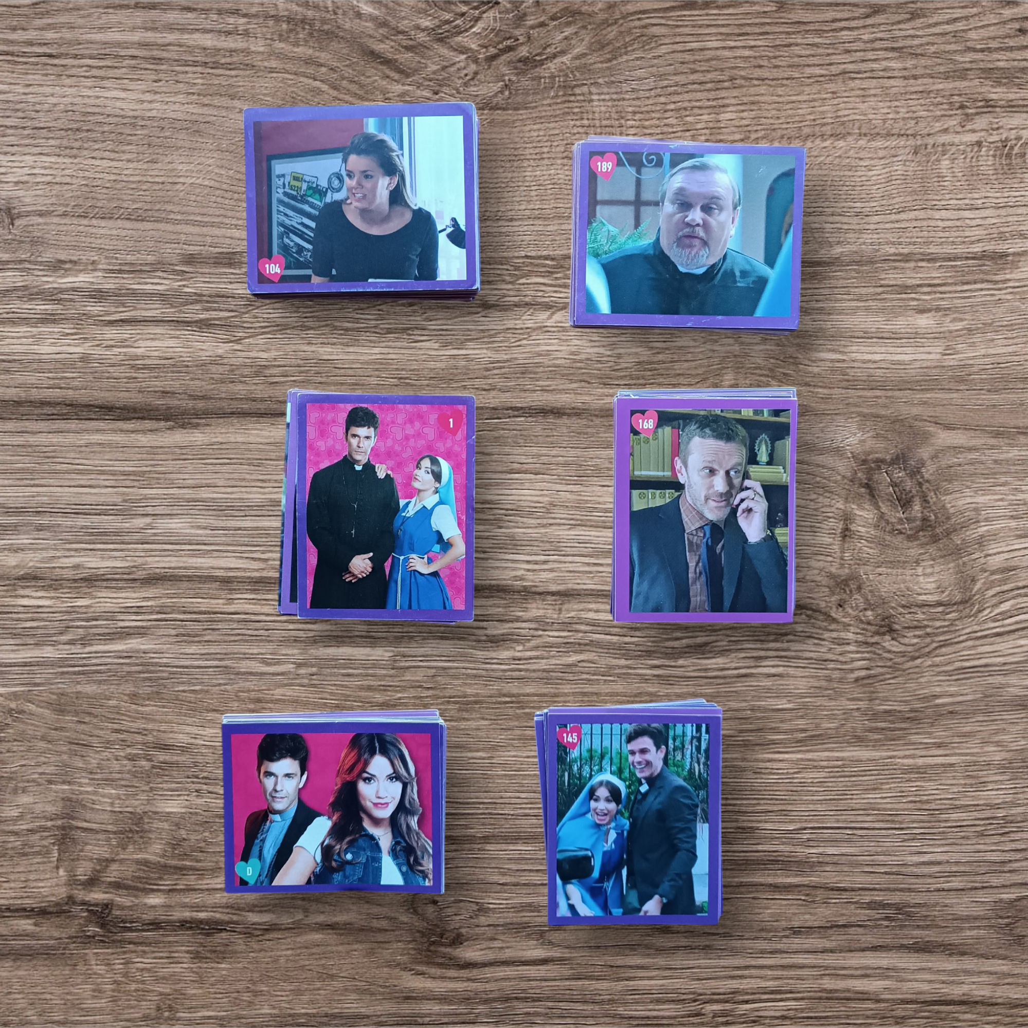 Lote 235 figuritas sin repetir Esperanza Mía