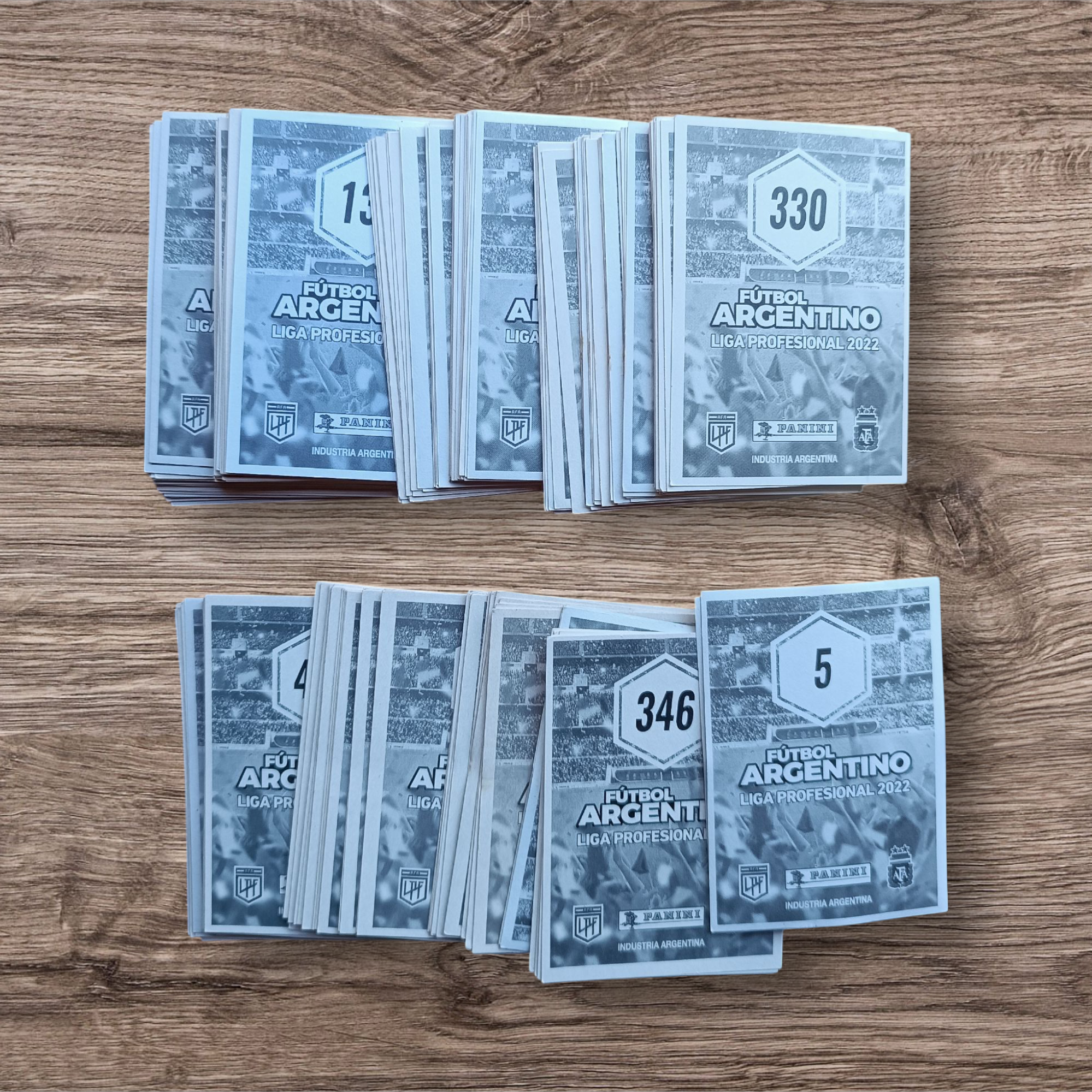 Lote 178 figuritas sin repetir Fútbol Argentino 2022