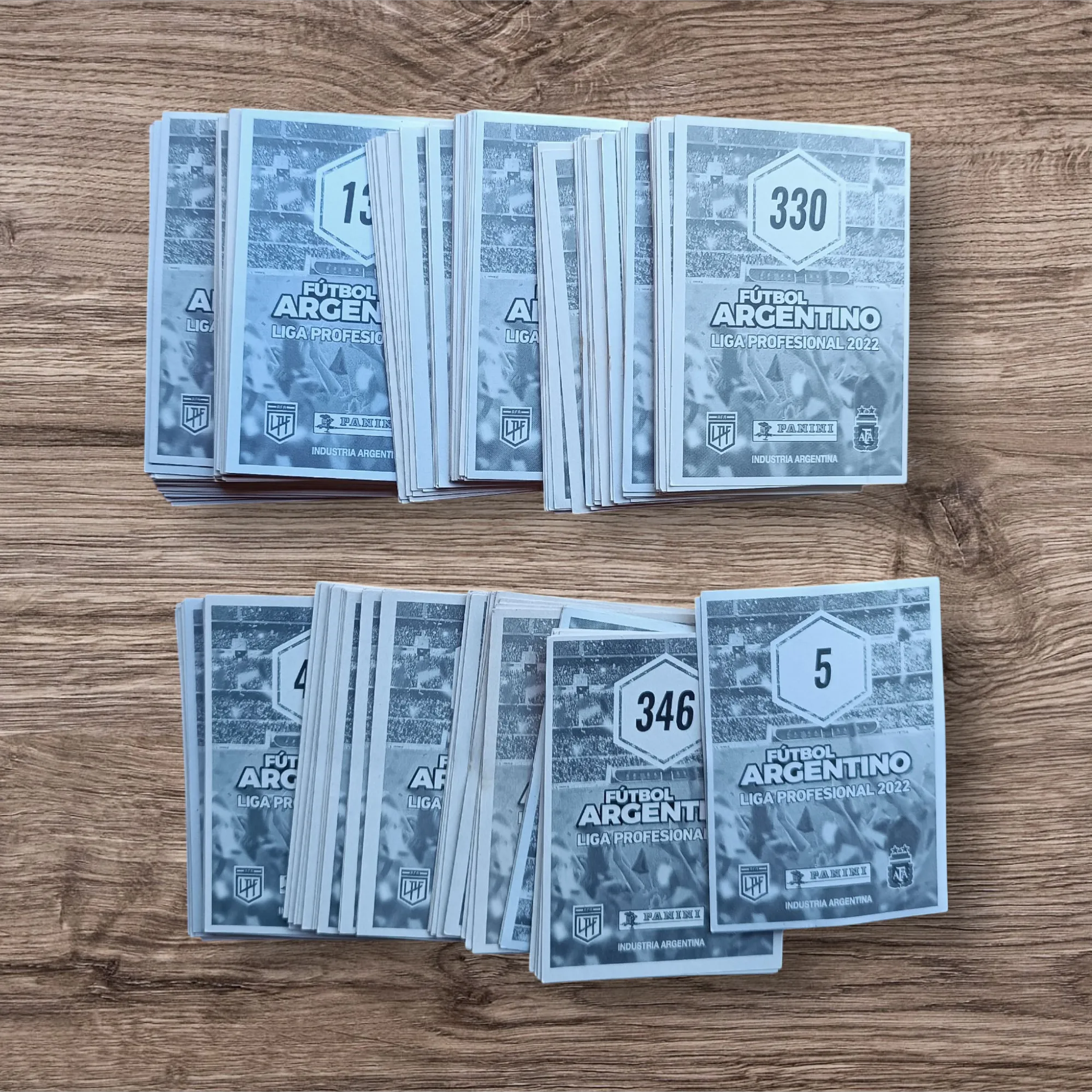 Lote 178 figuritas sin repetir Fútbol Argentino 2022