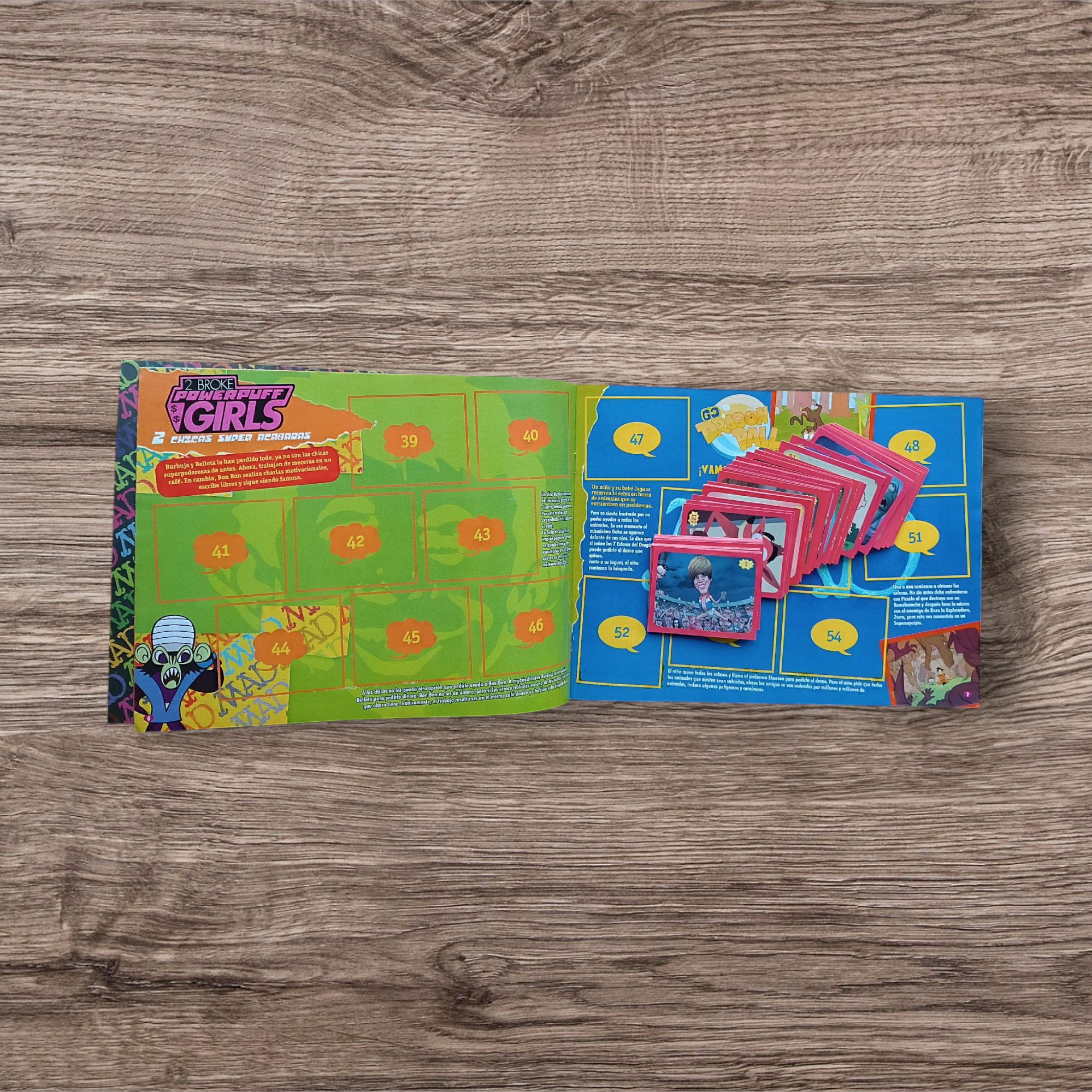 Álbum + 123 figuritas sin repetir Mad