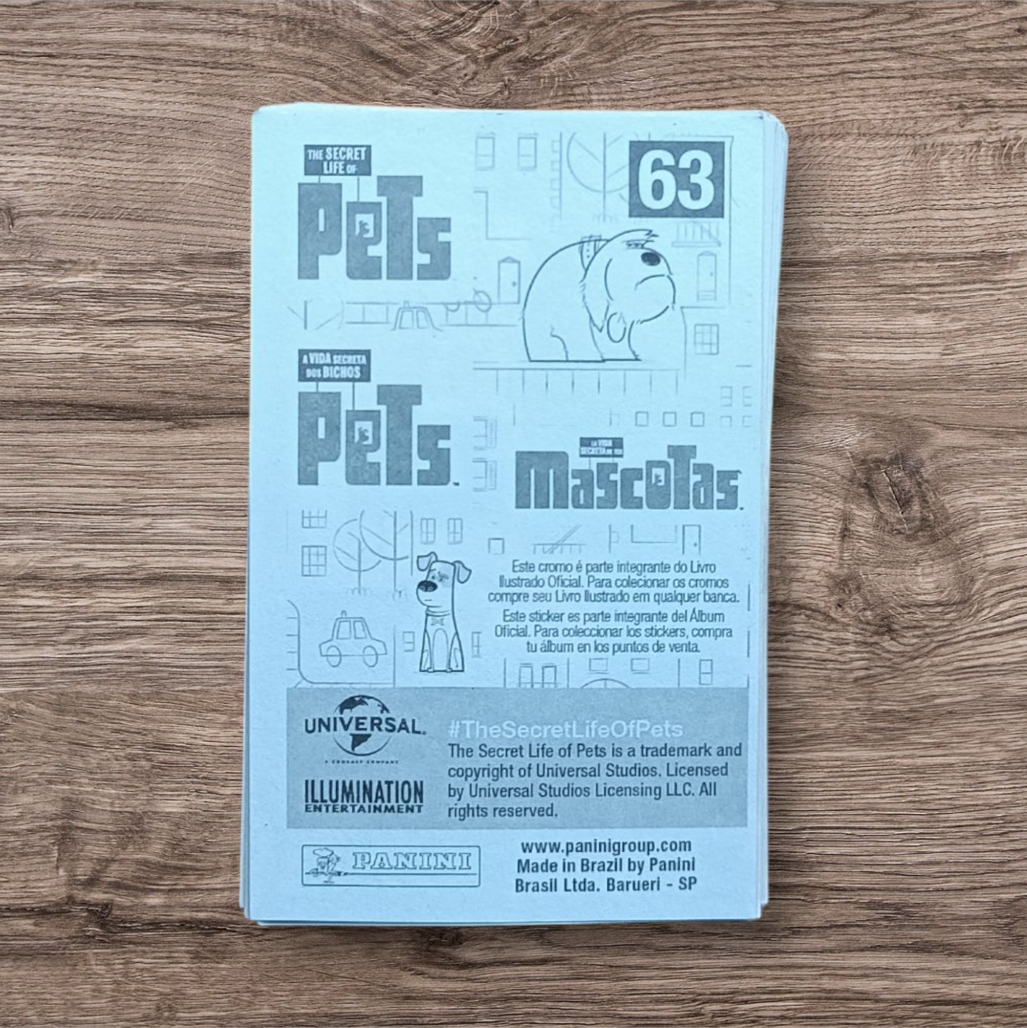 Lote 114 figuritas sin repetir Mascotas