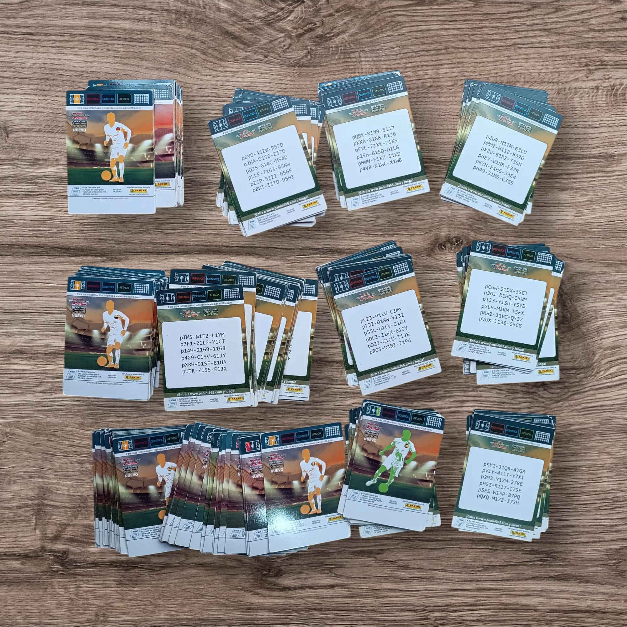 Impresionante lote 265 cartas Adrenalyn FIFA 365