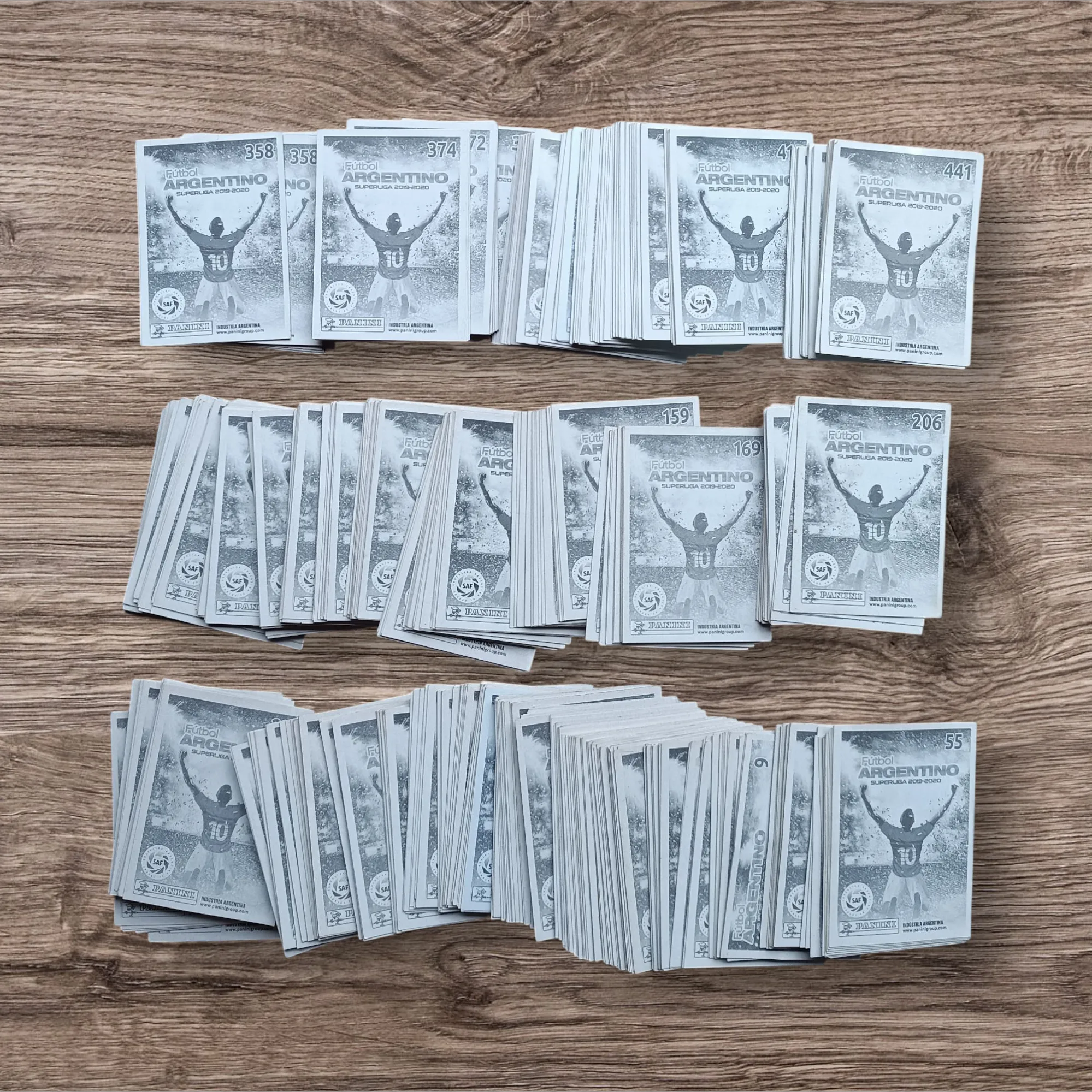 Lote 607 figuritas sin repetir Fútbol Argentino 2019/2020