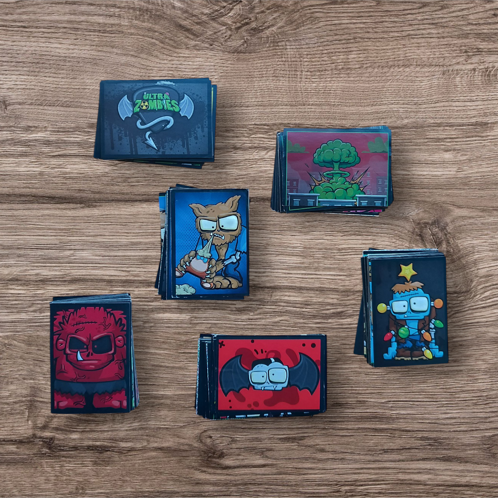 Lote 134 figuritas sin repetir Ultra Zombies