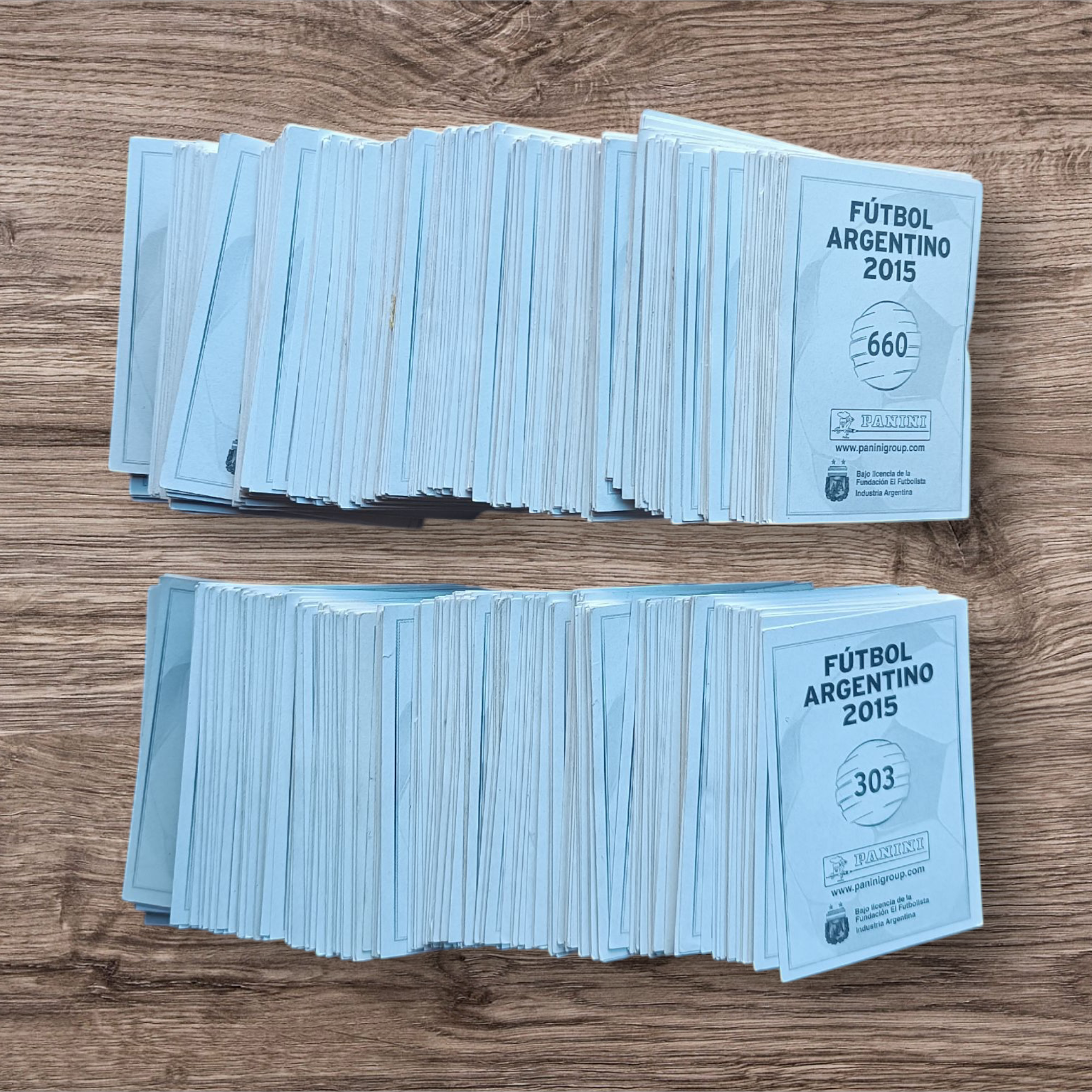 Lote 558 figuritas sin repetir Fútbol Argentino 2015