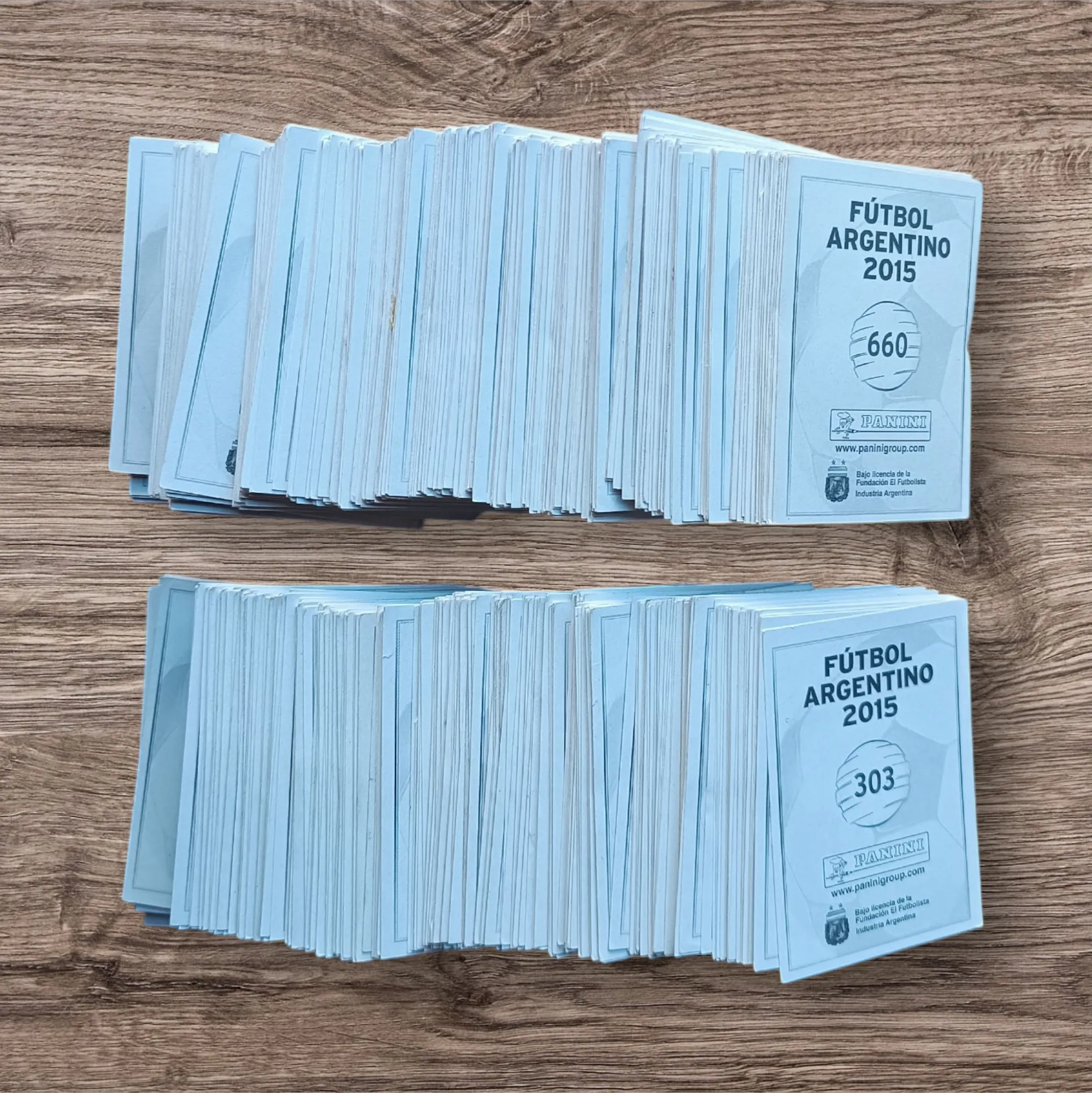 Lote 558 figuritas sin repetir Fútbol Argentino 2015