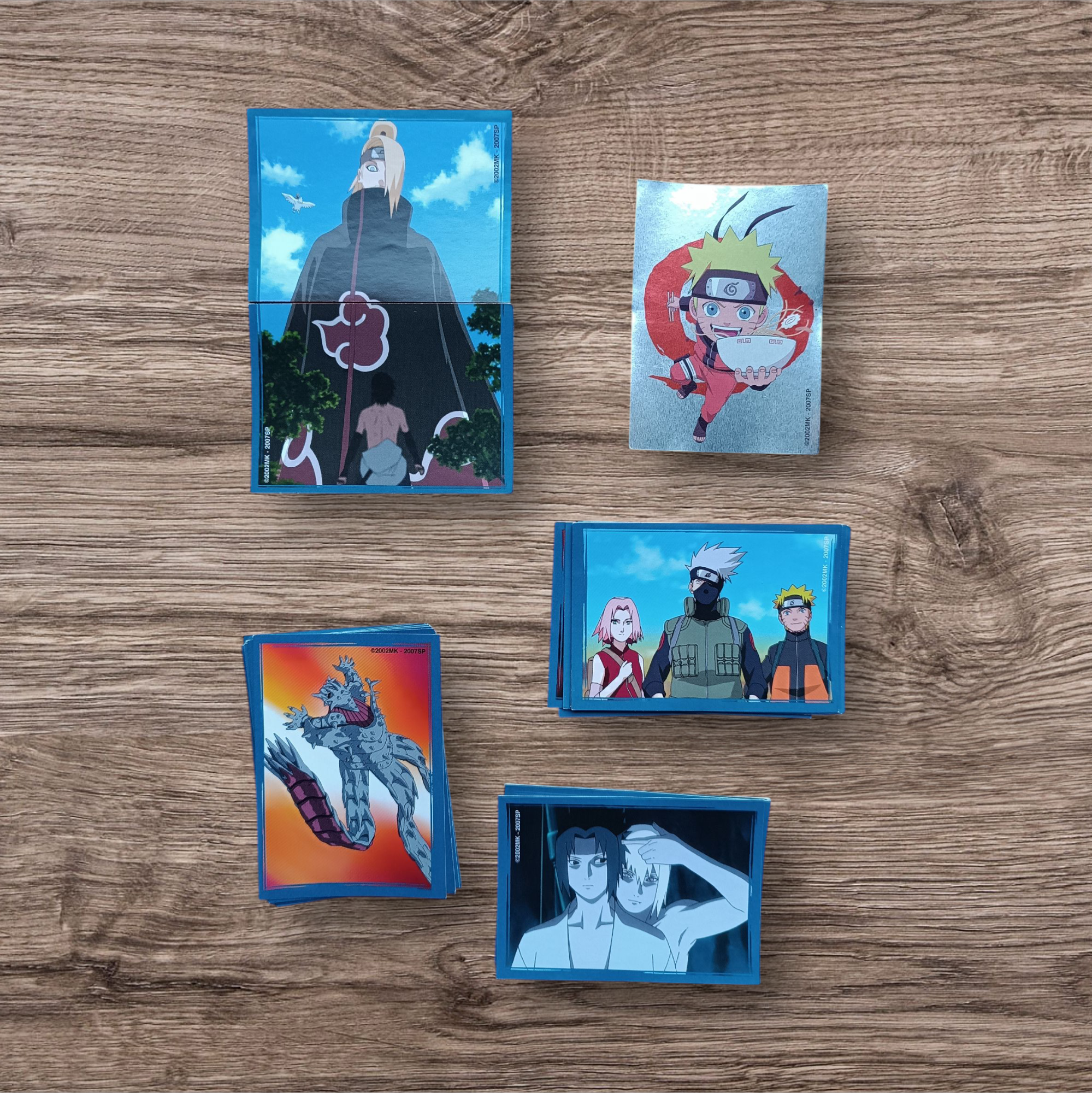 Lote 37 figuritas sin repetir Naruto Shippuden