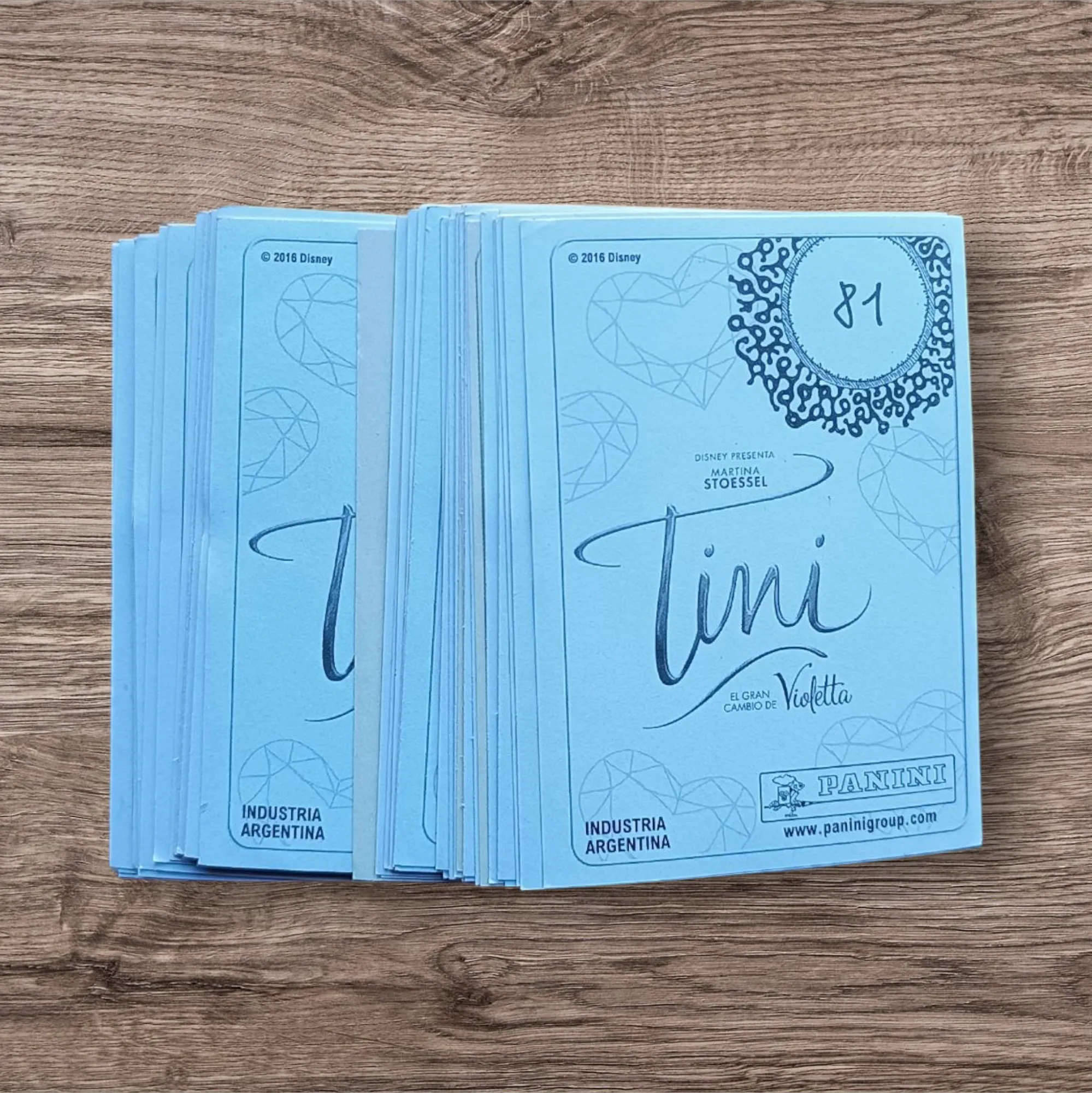 Lote 65 figuritas sin repetir Tini