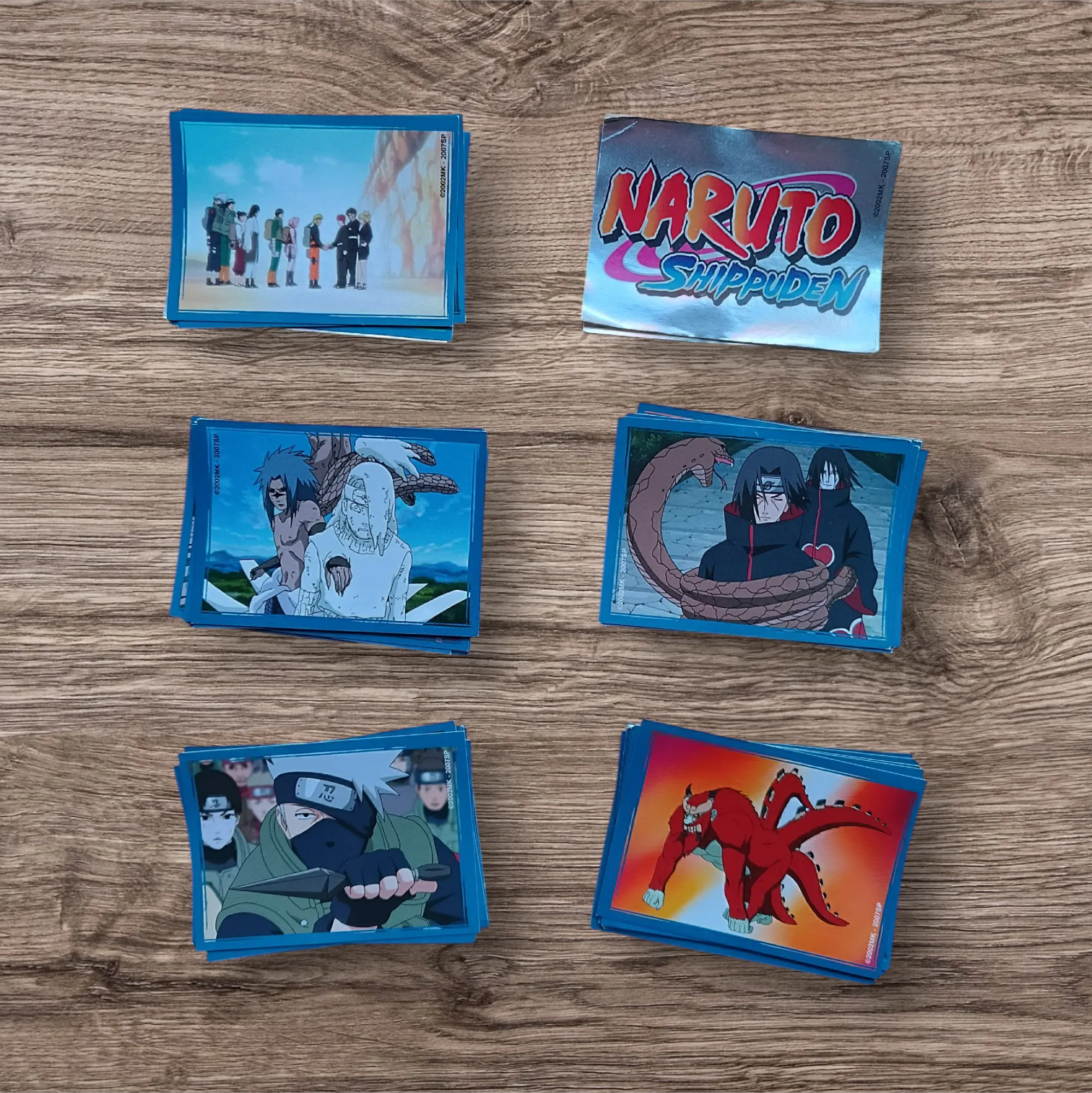 Lote 45 figuritas sin repetir Naruto Shippuden