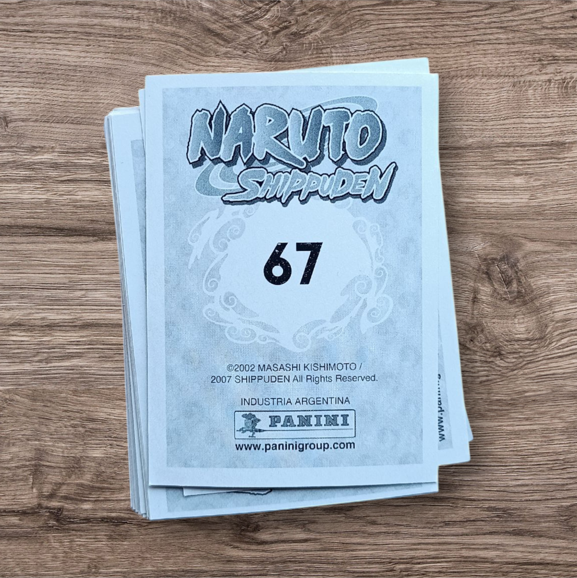 Lote 45 figuritas sin repetir Naruto Shippuden