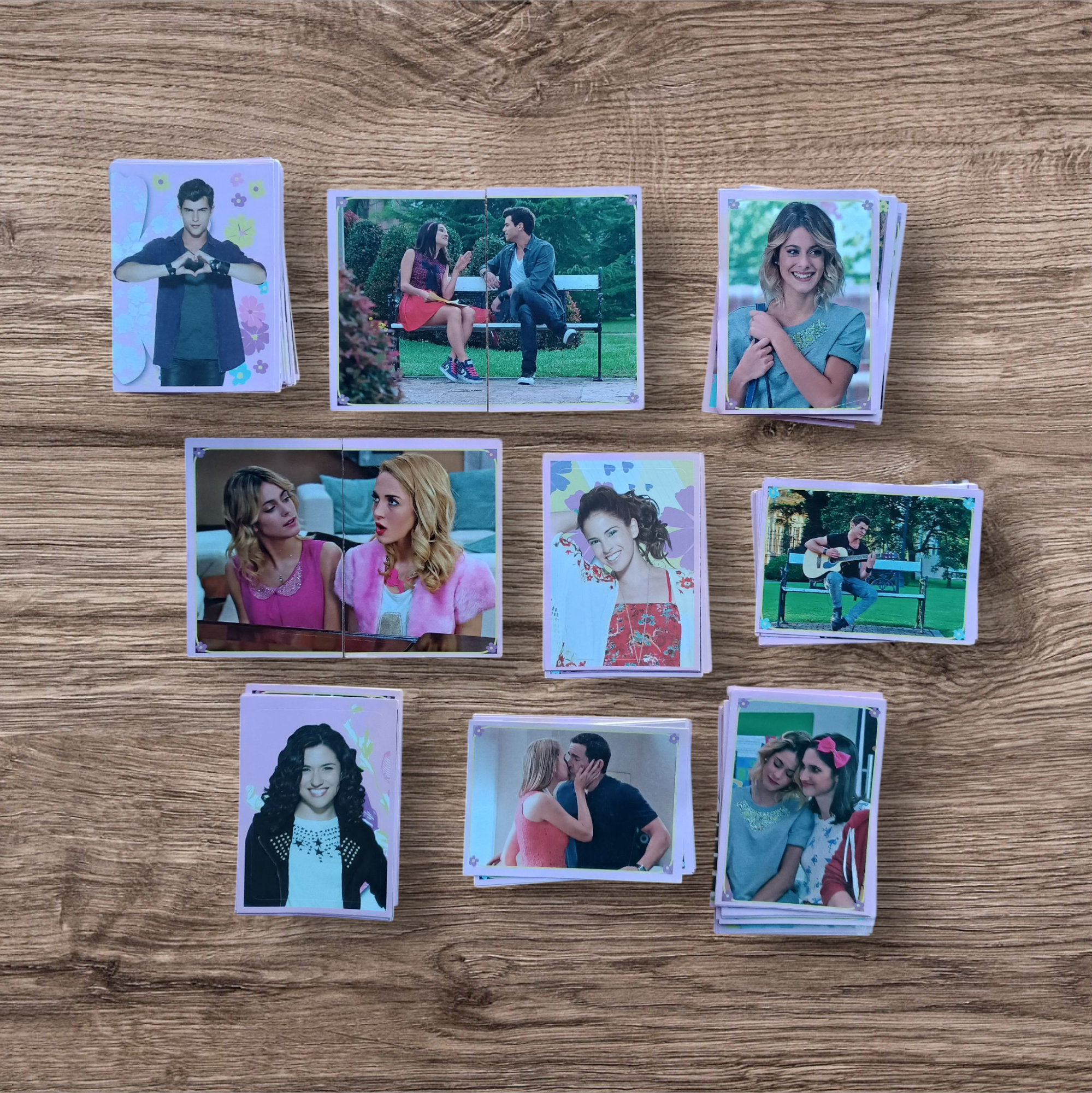 Lote 163 figuritas sin repetir Violetta