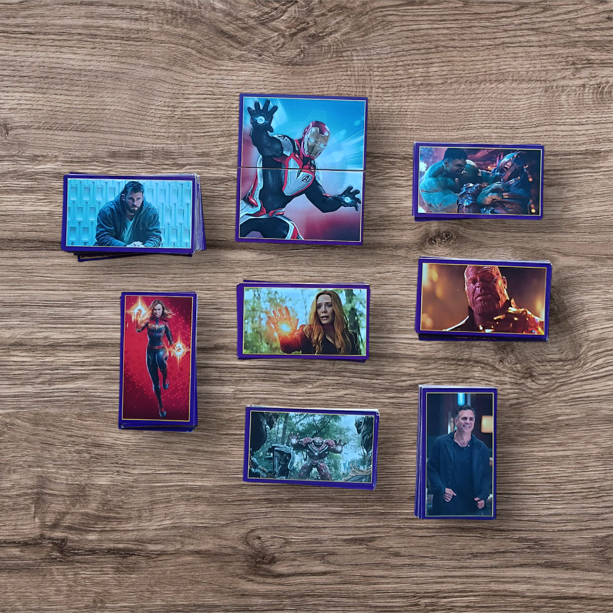 Lote 145 figuritas sin repetir Avengers Endgame