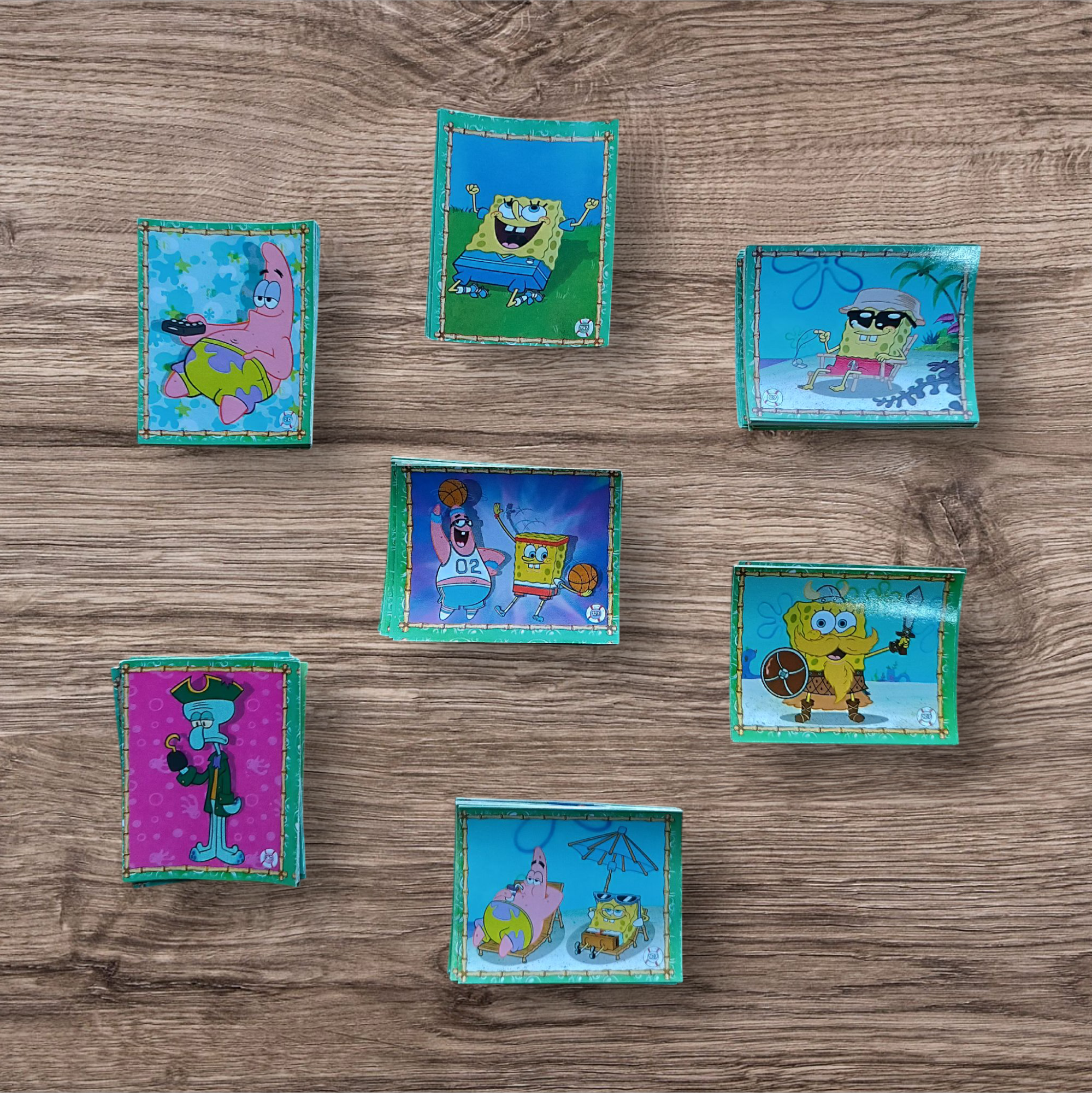 Lote 138 figuritas Bob Esponja