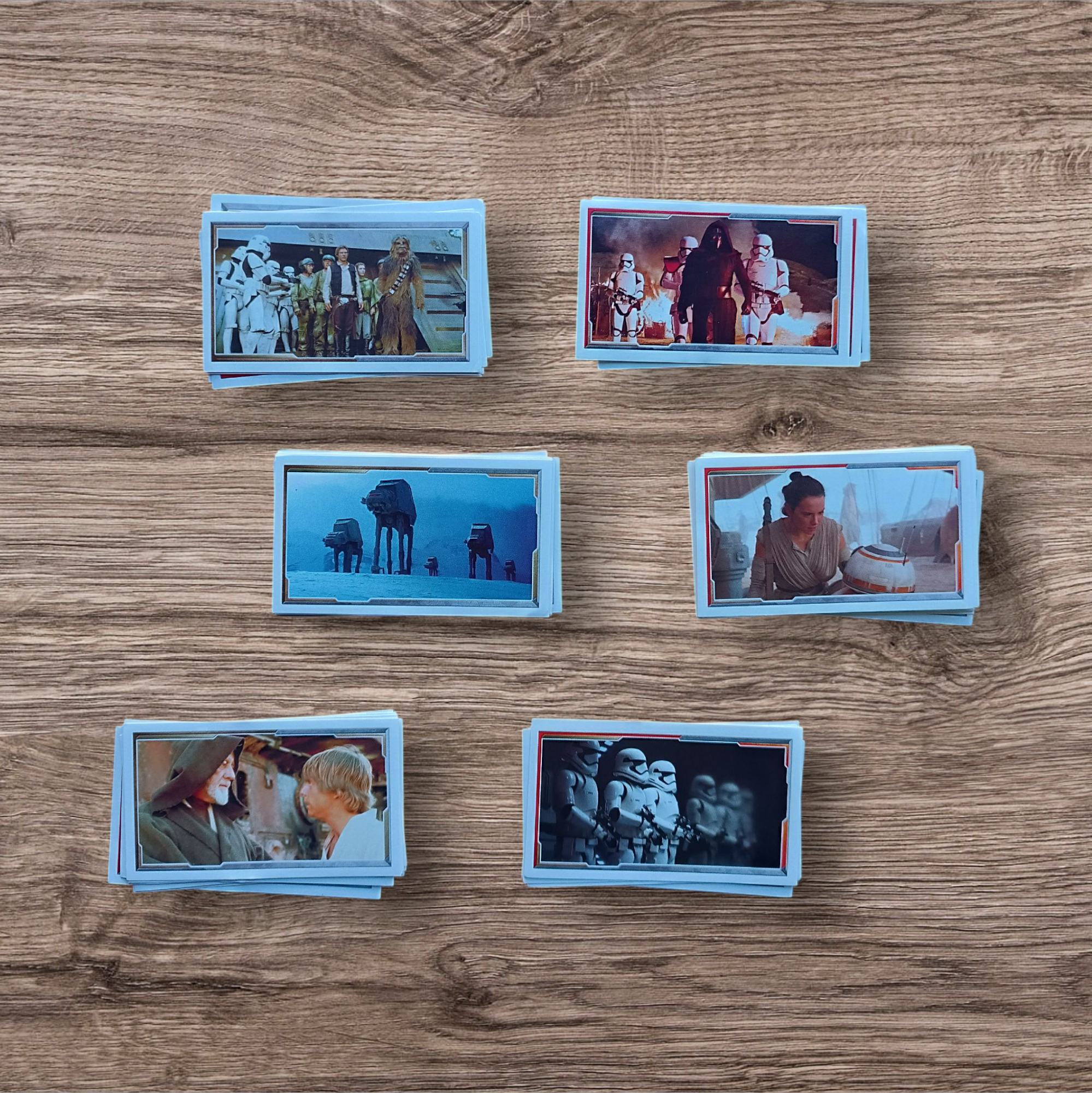 Lote 54 figuritas sin repetir Star Wars