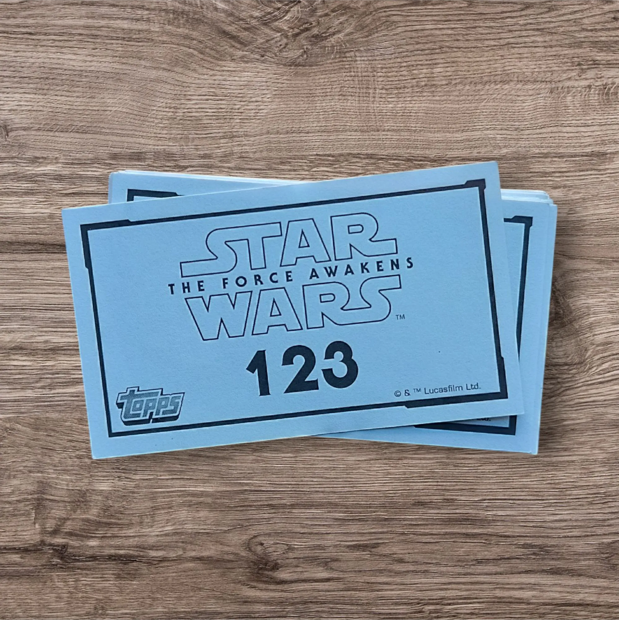 Lote 54 figuritas sin repetir Star Wars