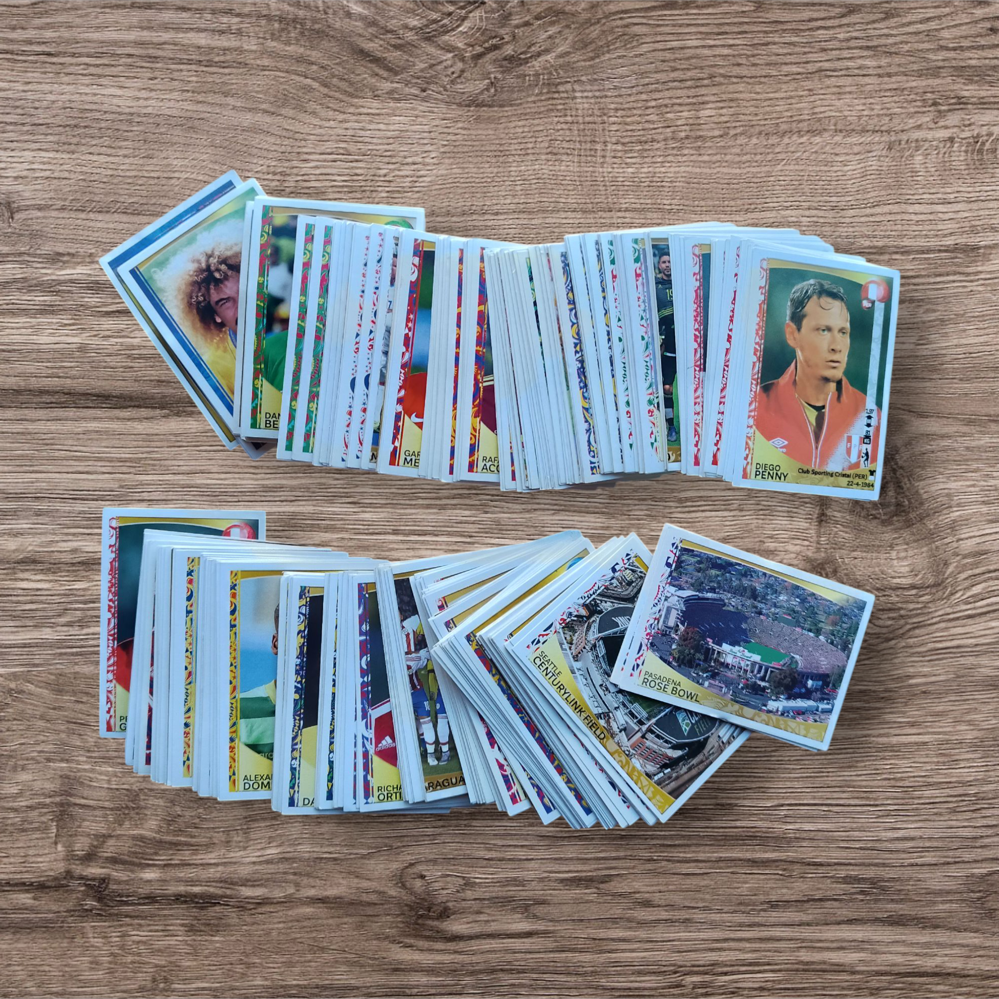 Lote 389 figuritas sin repetir Copa América Centenario 2016