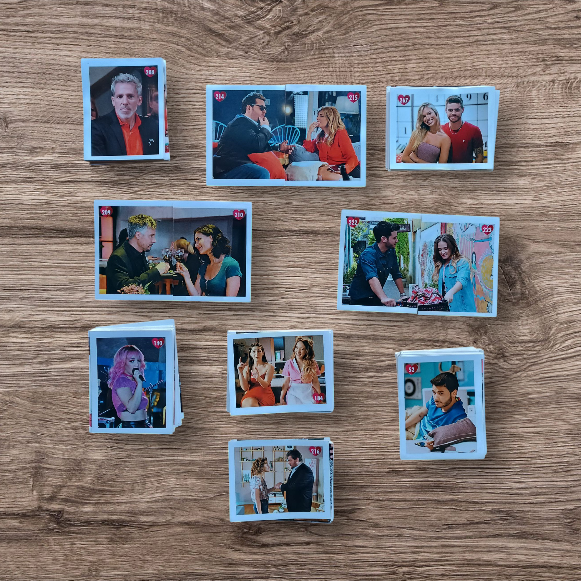 Lote 249 figuritas sin repetir Esperanza Mía 2