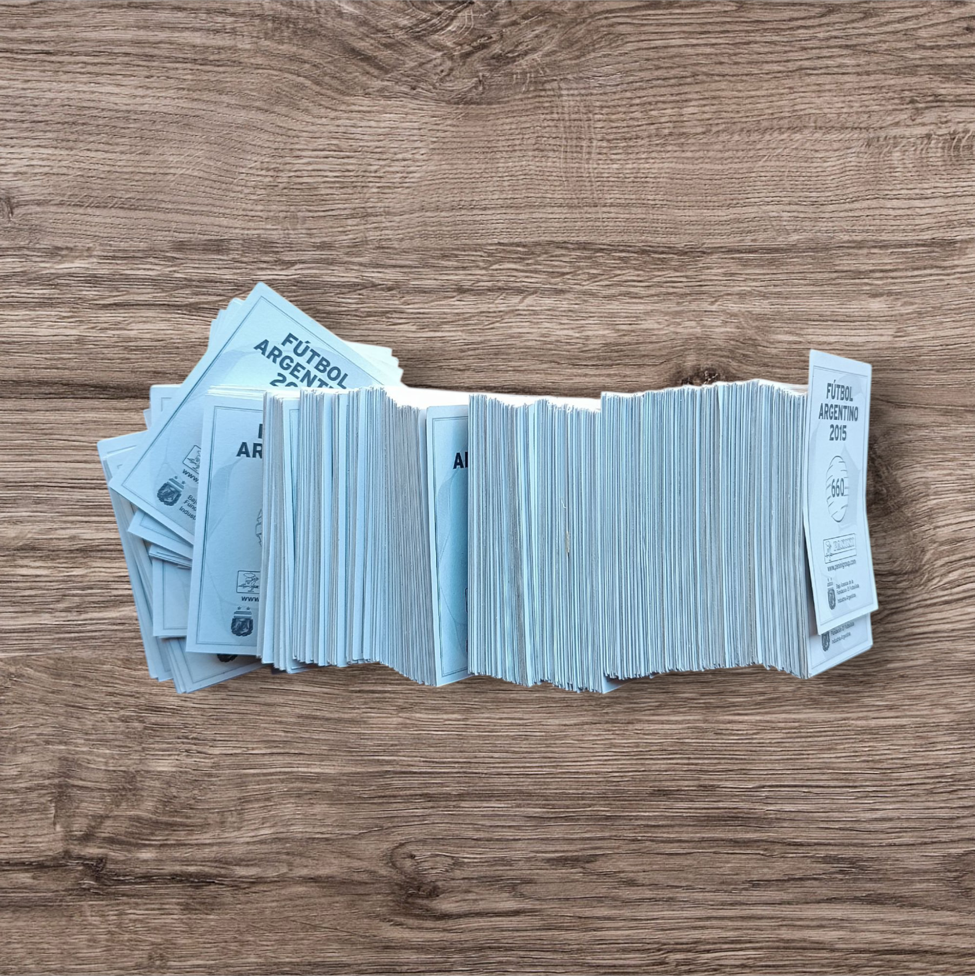 Increíble lote 567 figuritas sin repetir Fútbol Argentino 2015