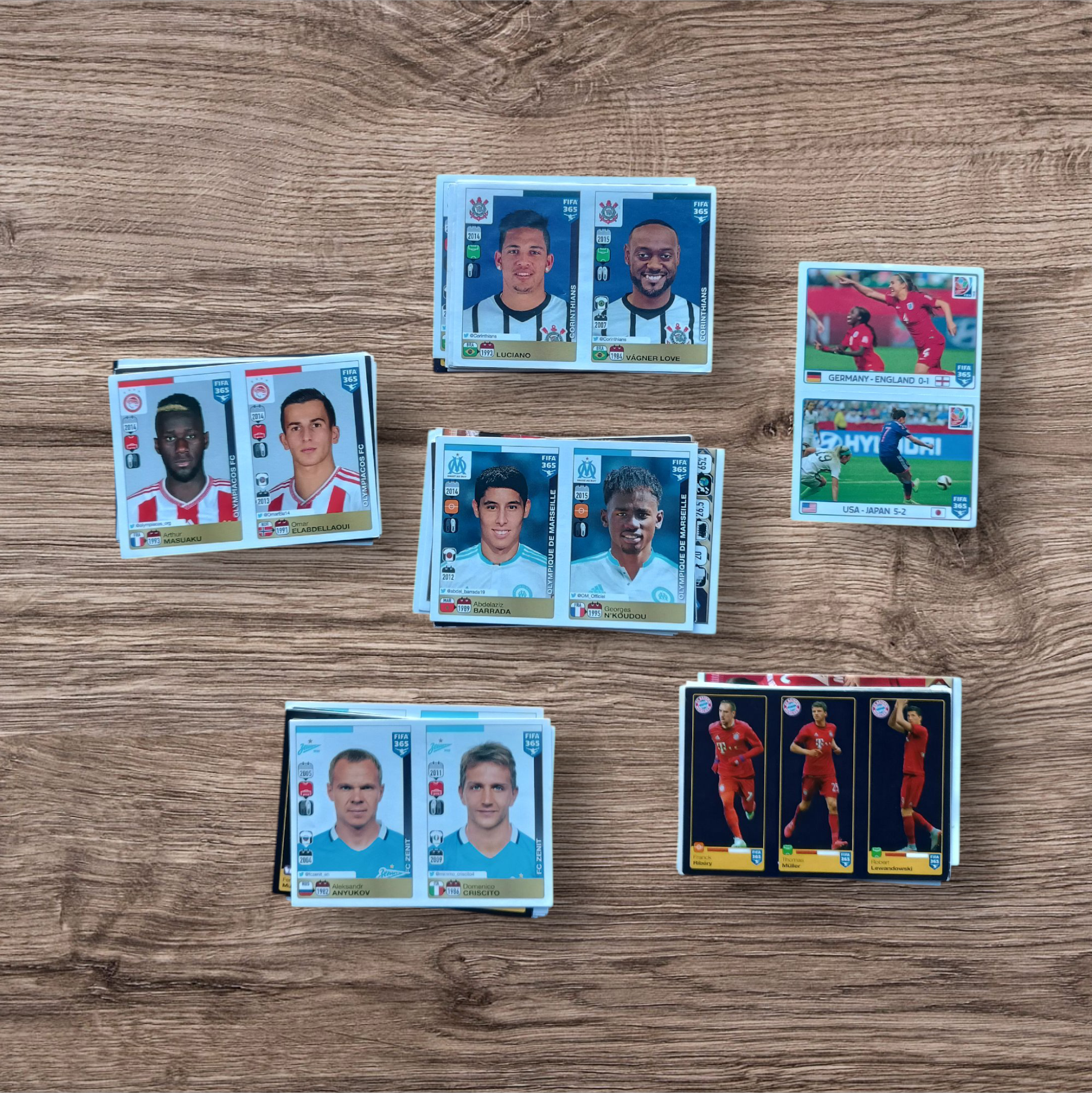 Lote 50 figuritas sin repetir FIFA 365