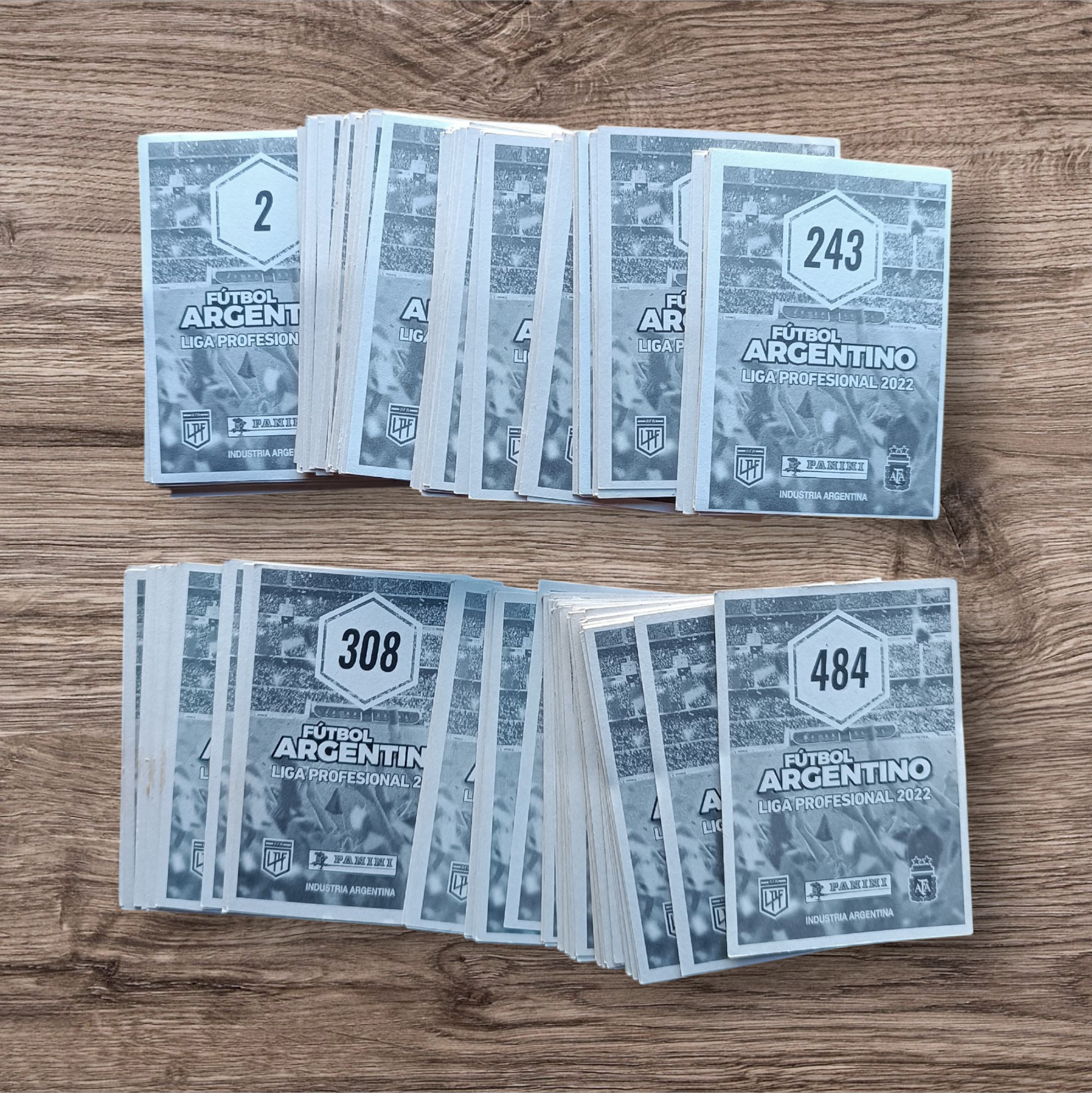Lote 177 figuritas sin repetir Fútbol Argentino 2022