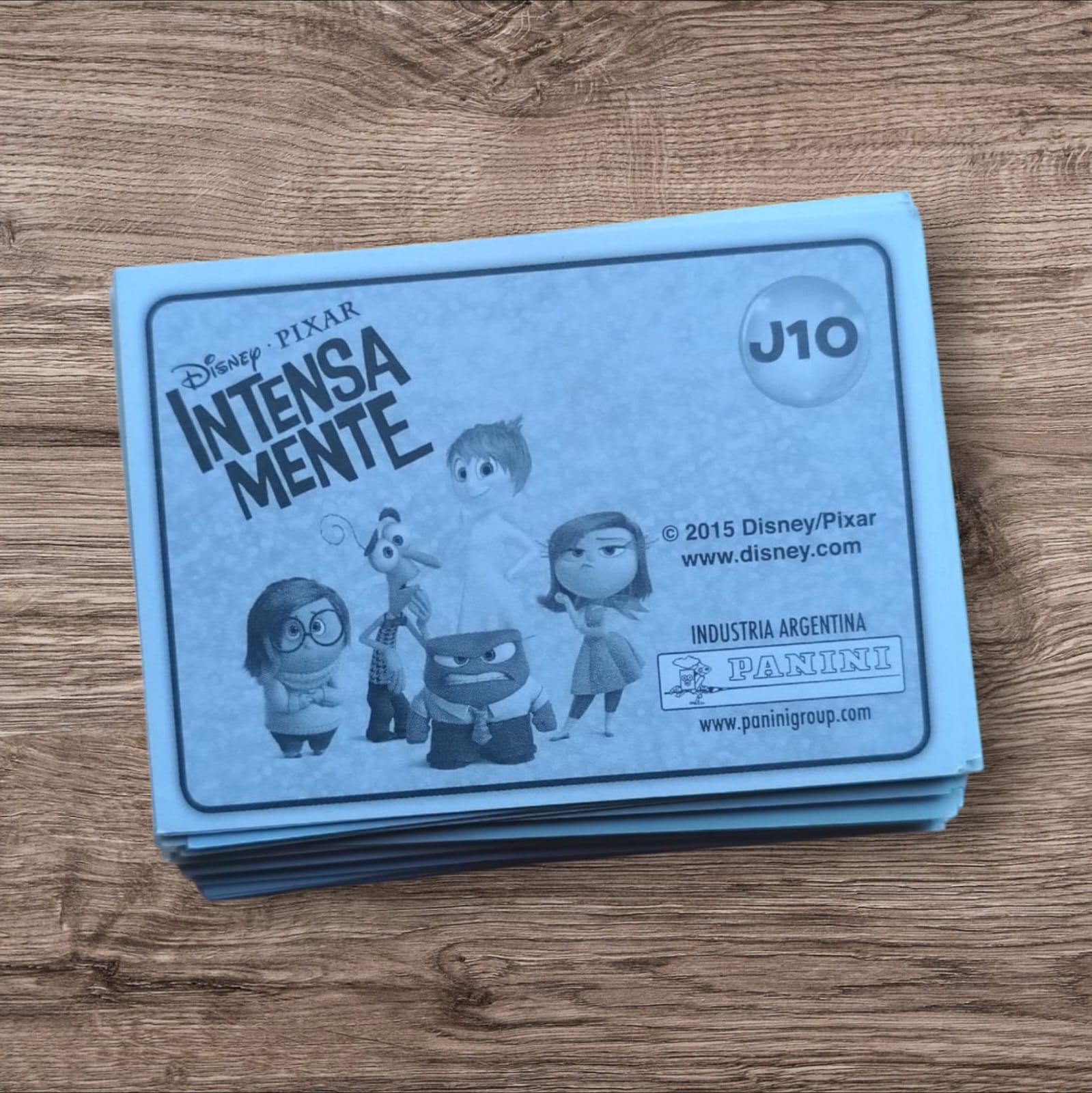 Lote 68 figuritas sueltas Intensamente Panini 2015