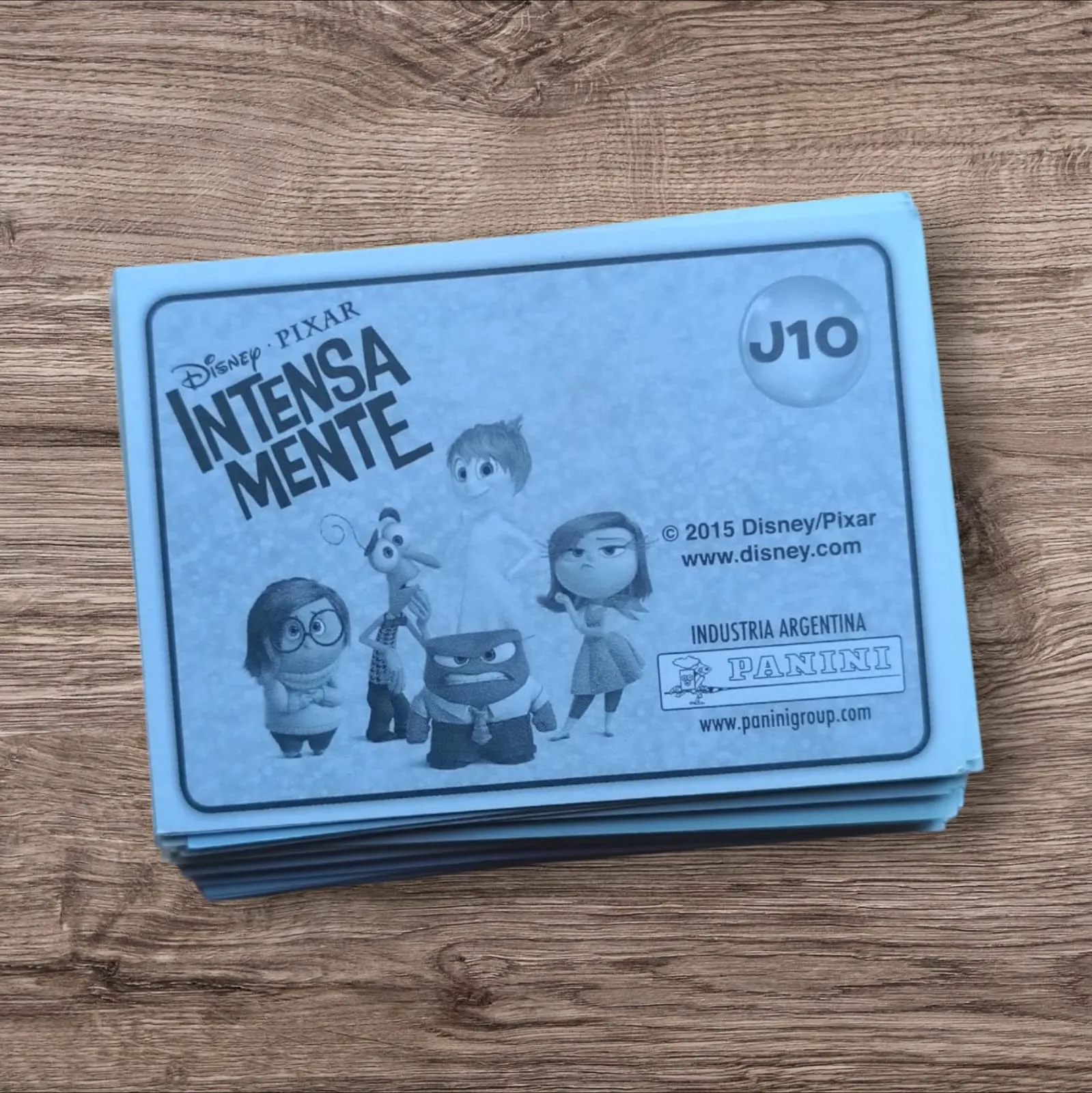 Lote 68 figuritas sueltas Intensamente Panini 2015